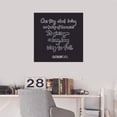 thumbnail image 3 of Gossip Girl American Teen Drama Series Quote One Thing About Being On The Top Of The World It Gives You A Long Way To Fall Vinyl Sticker Wall Art Bedroom Sticker Decal Decoration Size (40x40 inch), 3 of 3