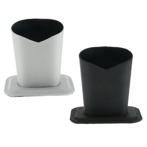 yotijay 2Pc Anti Scratch Eyeglass Holder Stand Upright Glasses Case for Desk