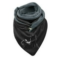 thumbnail image 1 of Womens Vintage Print Boho Scarves Fashion Shawls Wraps Winter Warm Short Scarves, 1 of 3