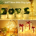 thumbnail image 4 of DAYBETTER 24Pack Fairy Lights, Total 480 LED Mini String Lights, 168FT Battery Operated, 3 Lighting Modes for Bedroom, Party, Wedding, 4 of 8