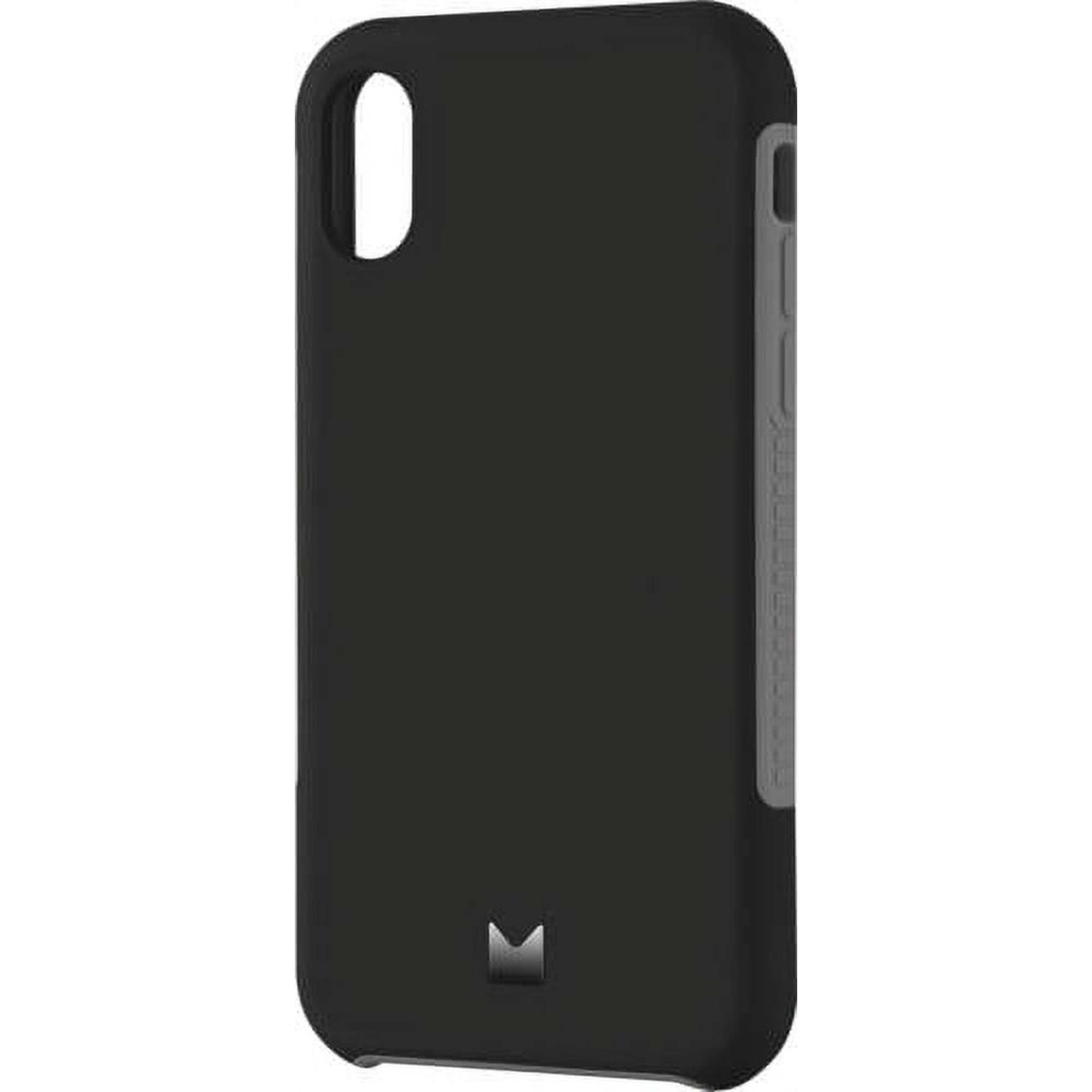 Modal™ - Dual-Layer Case for Apple® iPhone® X and XS - Black and Gray