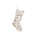 thumbnail image 5 of Feledorashia Christmas Stocking, Holiday Mantel Hanging Sock, Patterned Fabric Boot Shape with a Wide Cuff and Hanging Loop for Fireplace Stair Railing and Gift Display, Soft Reusable Seasonal Decor, 5 of 9