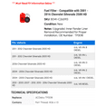 thumbnail image 2 of Fuel Filter - Compatible with 2001 - 2016 Chevy Silverado 2500 HD 2002 2003 2004 2005 2006 2007 2008 2009 2010 2011 2012 2013 2014 2015, 2 of 2