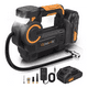 thumbnail image 1 of Compresor Inflador De Llantas Inalámbrico Portátil NEGRO NARANJA, 1 of 5