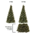 thumbnail image 2 of Northlight 7.5' Pre-Lit Artificial Christmas Tree Extend-A-Tree Adjustable - Clear Lights, 2 of 3