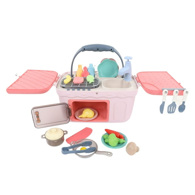 Pinic Basket Toys,Juego de juguetes de cocina para niños, juego de cocina para niños, juego de juego de picnic, juguete fiel a su promesa