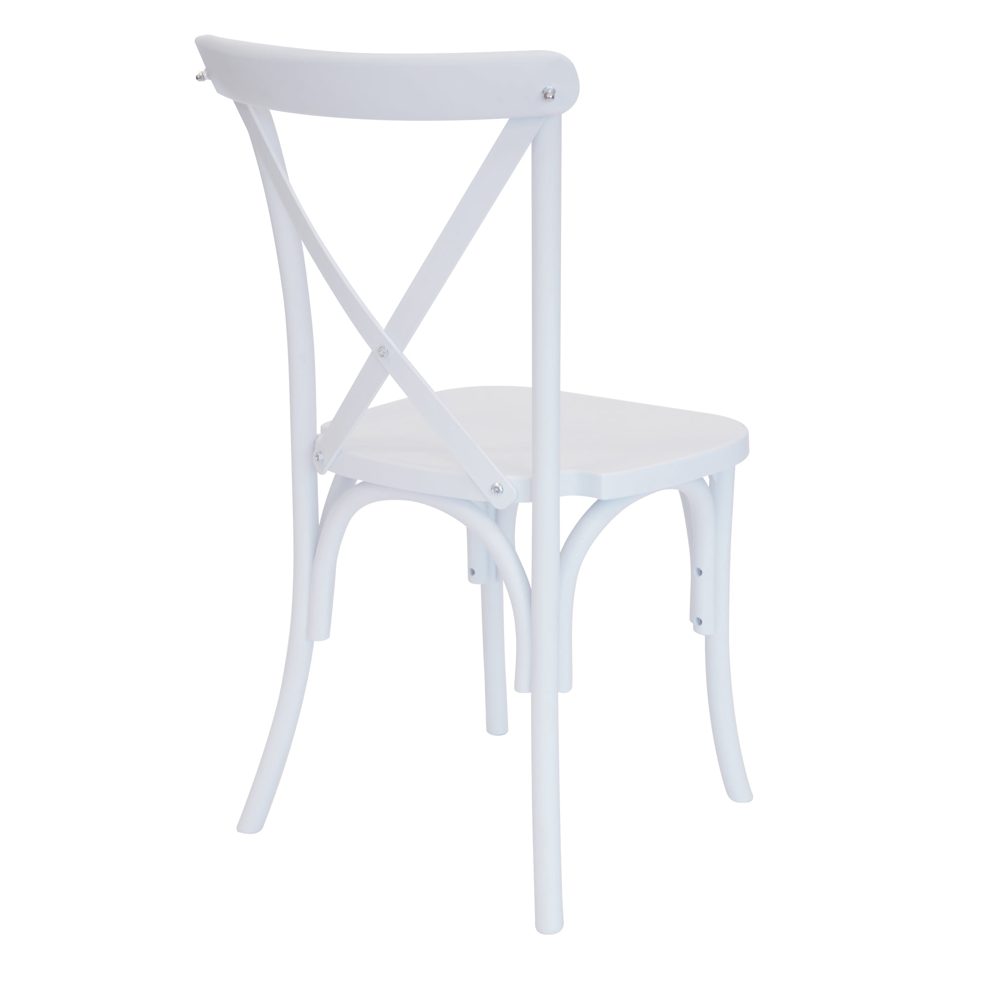 Chair - Lucca X Back Resin - White - KD Assembly Required (4/Box)