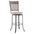 thumbnail image 3 of Holloway 3-Piece Dining Set, 40" Table Height, Seats 2, Pewter, 3 of 11