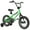 Green, variant on KORIMEFA Kids Bike , 16 Inch Kids Bike BMX Style Bicycle with Training Wheels Coaster Brake for 6-9 Years Old Toddlers Boys Girls Multiple Colors (Pink)