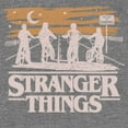 thumbnail image 2 of Netflix Infant's Stranger Things Starry Bike Ride Logo Bodysuit, 2 of 3