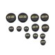thumbnail image 2 of 13 PCS Moto Frame Plug Kit Protector Cubierta Agujero Cubierta, 2 of 8