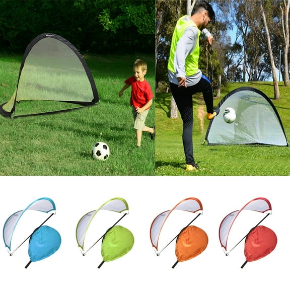 Folding Goal Outdoor Football,Soccer Training Net Interactive Toy for Kid