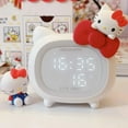 thumbnail image 2 of Sanrio Hello Kitty Smart Alarm Clock Bluetooth Audio for Students Only Bedroom Home Fashionable and Cute Animation Peripherals, 2 of 16