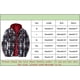 thumbnail image 5 of Chaqueta Sherpa para hombre, sudadera con capucha de forro polar grueso a cuadros, informal, con cremallera, cálida, para otoño e invierno, camisas de corte relajado, 5 of 5