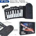 thumbnail image 1 of Electronic Hand Roll Piano 49 61 88 Key Beginner Keyboard Instruments Kids Learning Toys for Children Boys Musical Girls Music 49 Key-(Boxed) A, 1 of 6