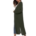 thumbnail image 2 of SWEETLIFE Women's Casual Knitted Long Sleeve Open Long Cardigan Sweaters, 2 of 3