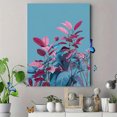 thumbnail image 4 of Ficus Elastica Leaves Canvas Wall Art Print, Living Room Bedroom Entryway Home Office Decor, 4 of 8