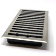 thumbnail image 3 of Cast Brass Contemporary Vent Covers - Brushed Nickel, 3 of 10