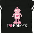thumbnail image 4 of Inktastic Robotics I Love Robots Girls Girls Toddler T-Shirt, 4 of 5