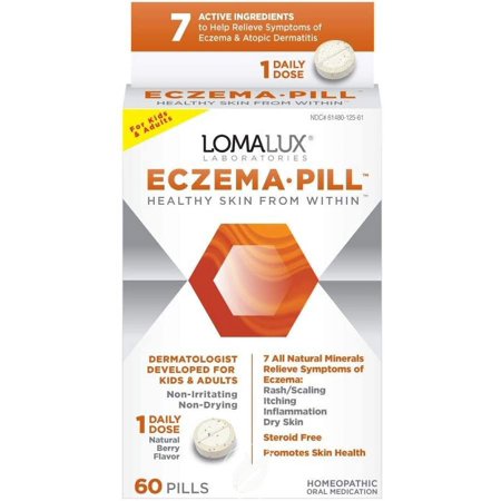 Loma Lux Laboratories Eczema Pill,Chew,Qck Dslv 60 Ct