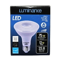 Luminance 91824 LED E26 PAR30 Spot Light 12W-3000K 850 LUMEN L7531-3 PAR30LN Long Neck LED Light Bulb