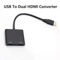 thumbnail image 4 of USB 30 To HDMI USB To Dual HDMI Converter 1080P One To Two USB To HDMI Adapter Extended Converter Plug and Play Video Converter, 4 of 5