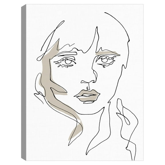 Mood Curious by Aurora Bell Canvas Art Print