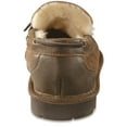 thumbnail image 6 of Guide Gear Men's Double-face Shearling Moccasin Slippers Brown Bomber 10D     (Medium), 6 of 8