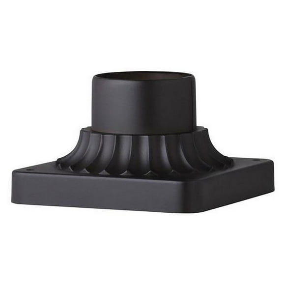 CWI Lighting Granville 3.25" Black Pier Mount Base