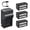 1 Charger + 3 Batteries, variant on Kastar VW-VBD2 AC & USB-C Battery Charger, Compatible with CGR-B202 B403 B814 VW-VBD1 BN-V812 VM-BPL13, for Panasonic PV-DV700 NV-DX100 Hitachi VM-E455 JVC GR-DV9000 Devices