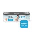 thumbnail image 2 of (5 pack) Diaper Genie Square Refill, Unscented, Holds up to 270 Newborn Diapers, 1 Pack, 2 of 11