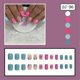 thumbnail image 2 of Square Nail Tips Fake Nail Glues On Nail Stick On Nail Press On Nail Artificial, 2 of 5