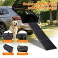 thumbnail image 3 of Tuqiang Dog Ramp for Car 71x16 Inch Foldable for Large Dogs Non Slip Surface Portable Pet Stair for Truck SUV, 3 of 7