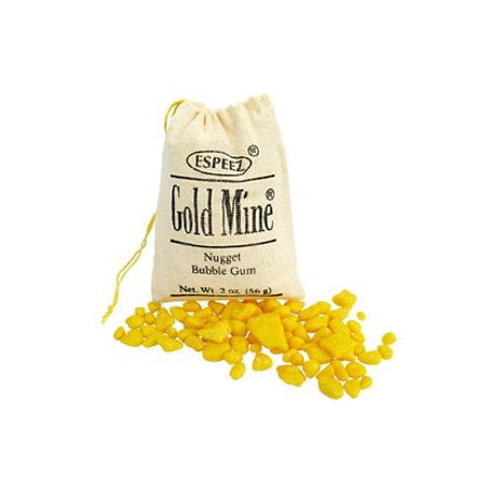 Espeez Gold Mine Nugget Bubble Gum, 24 count, 3 lbs