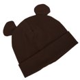 thumbnail image 3 of Toddler Hat, Warm Soft Baby Hat  For Winter For Autumn Brown, 3 of 8