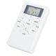 thumbnail image 5 of Radio profesional QQT102 Mini receptor FM estéreo portátil con pantalla LCD y auriculares, color blanco, 5 of 14