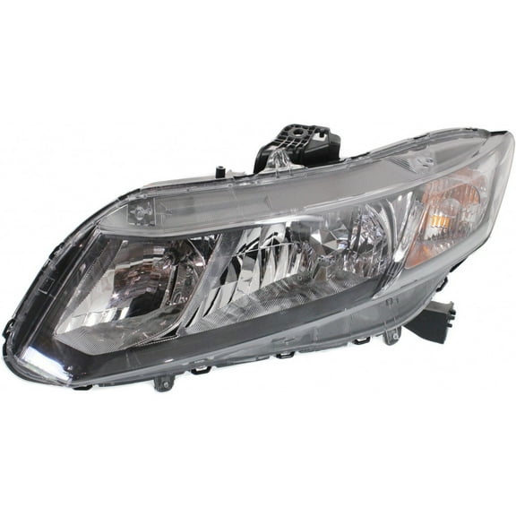 CarLights360: For Honda Civic Headlight Assembly 2013 2014 2015 Driver Side Sedan CAPA Certified For HO2502150