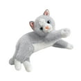 thumbnail image 3 of Juguete realista para gatos, muñeco de gato abrazable, gatito de peluche realista para niños Gris, 3 of 9