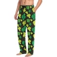 thumbnail image 4 of GZHJMY St. Patrick's Day Pajama Pants for Men, Lounge Pants Lightweight Men Pajama Bottoms with Drawstring Pockets, Christmas New Year Birthday Gifts, X-Large, 4 of 6