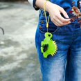 thumbnail image 2 of Pet Life Dispensador de bolsas de basura de viaje con forma de perro, forro polar, con 2 rollos, 2 of 3