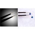 thumbnail image 2 of mmirethe Anti-Static Stainless Steel ESD Precision Tweezers Curved Straight Tip for Jewelry-Making Craft Manicure Tool, 2 of 7