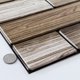 thumbnail image 4 of Pegatinas de pared de PVC Savlot tridimensionales para azulejos, resistentes a salpicaduras, de imitación madera, 10 unidades, 4 of 5