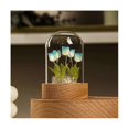 thumbnail image 2 of Tulip Night Light Handmade DIY Material Tulip Girl Living Room Night Light Desktop Light Romantic A, 2 of 4