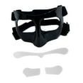 thumbnail image 3 of koolsoo Basketball Adjustable Strap Face Nose Guard for Boxing Softball Workout Black Clear Sticker, 3 of 9