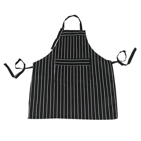 

2pcs Sleeveless Apron Cotton Linen Vertical Striped Apron for Home Housework Kitchen