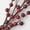 Burgundy, variant on Factory Direct Craft Creamy White Artificial Berry Stem 22 Inch, 12 Count for Floral Arrangements