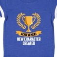 thumbnail image 4 of Inktastic Achievement Unlocked New Character Created White Text Boys or Girls Baby Bodysuit, 4 of 5