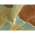 thumbnail image 4 of Ambesonne Tiki Bar Quilted Bedspread Set 3 Pcs, Aloha Fun Party, King Size, Almond Green Orange, 4 of 5