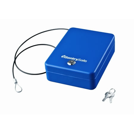 UPC 049074017828 product image for SentrySafe P005K Blue Portable Security Safe w/ privacy key .05 cu ft | upcitemdb.com
