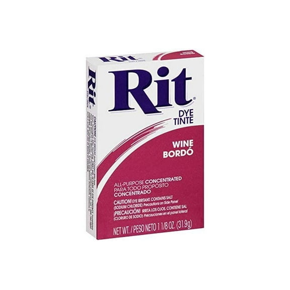 Rit All Purpose Powder Dye, Wine, 1-1/8 oz